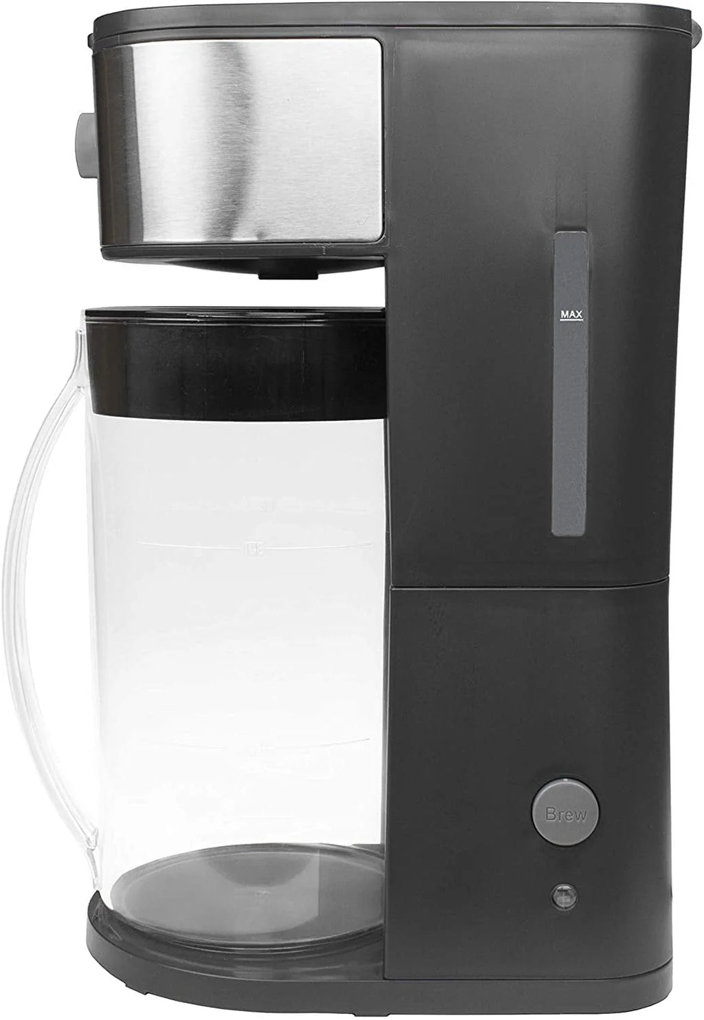 Iced Tea and Coffee Maker with 64 Ounce Pitcher, Black G507