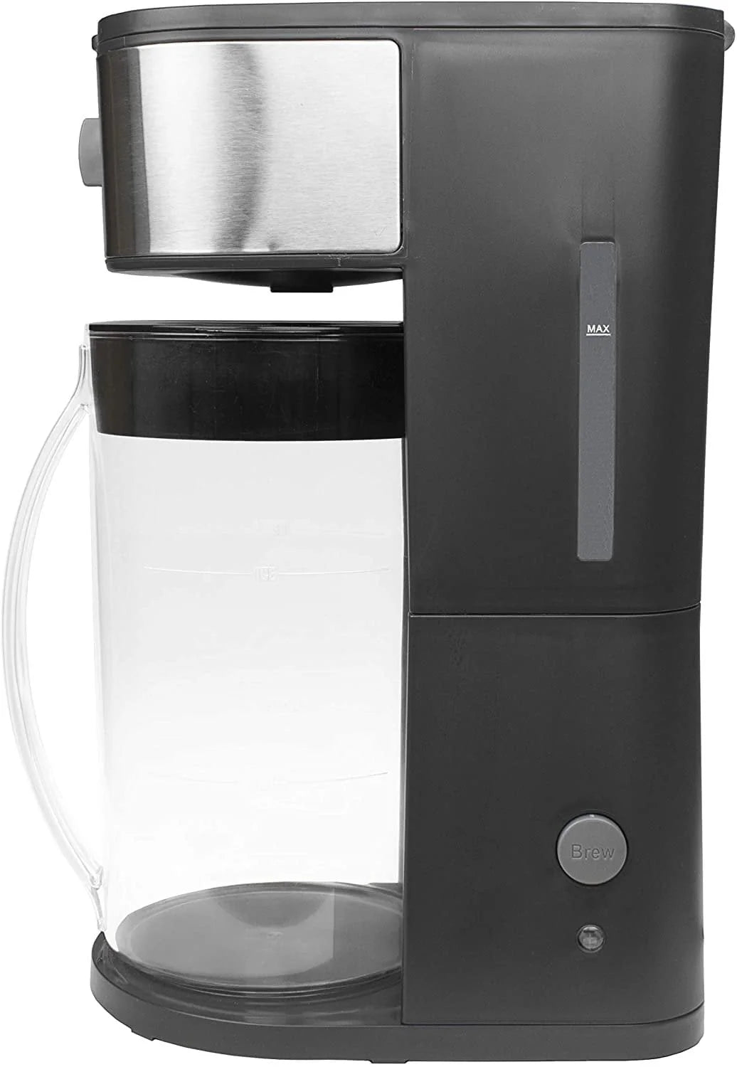 Iced Tea and Coffee Maker with 64 Ounce Pitcher, Black G507
