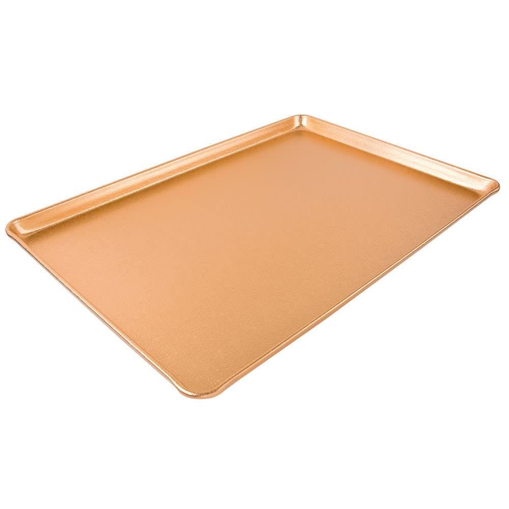 Textured Gold Bakery Display Tray U235274
