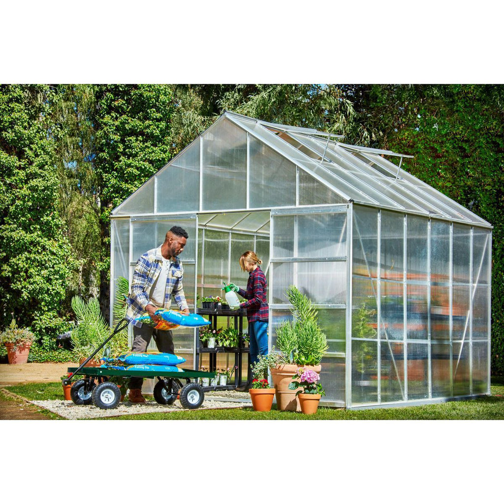 10 ft. x 12 ft. Greenhouse with 4 Vents I888488