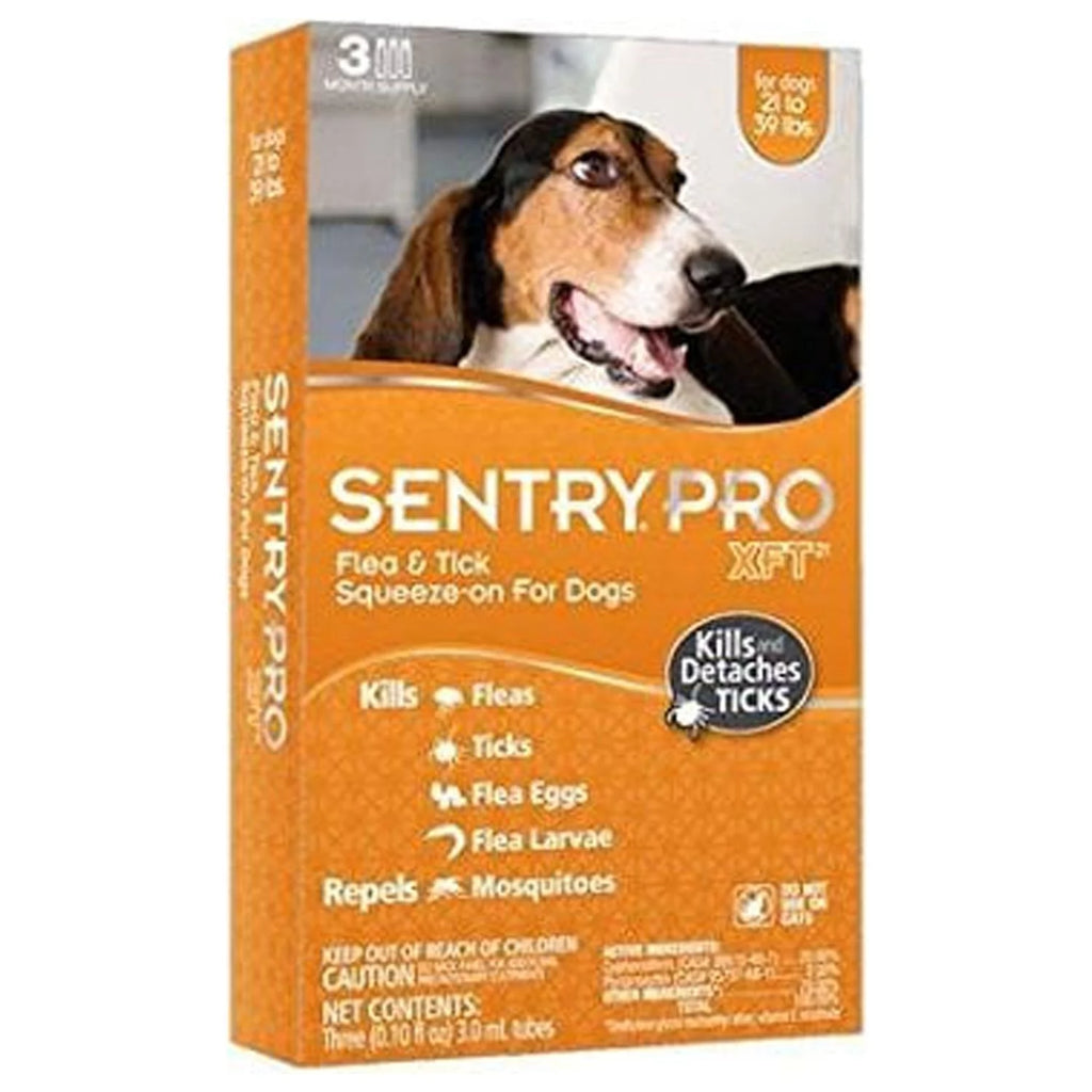 Flea & Tick Squeeze-On For Dogs 21-39 lbs Z2979