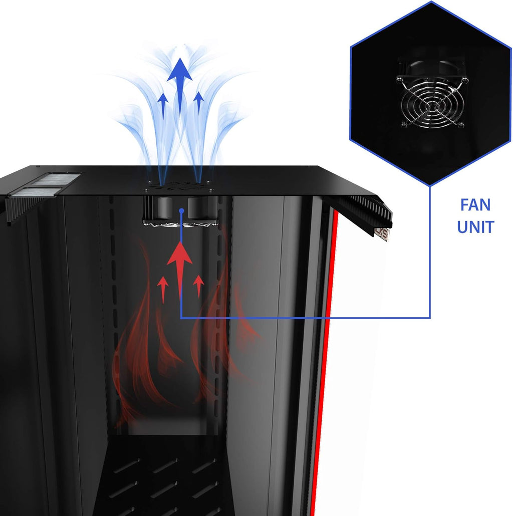 18U Locking Wall Mount Server Rack I37832