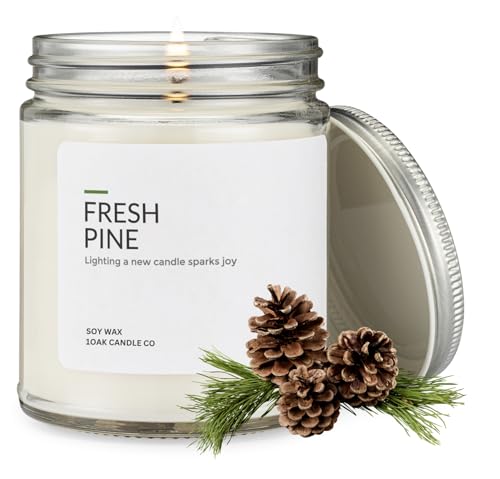 Soy Wax Candles Fresh Pine 7oz B970156