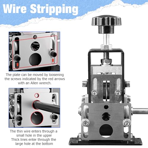 Drill Powered Automatic Copper Wire Stripper Machine F1732