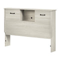 Modern Bookcase Headboard Winter Oak J452