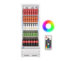 11 Cu.Ft Commercial Beverage Refrigerator with Lock and Wheels F8618