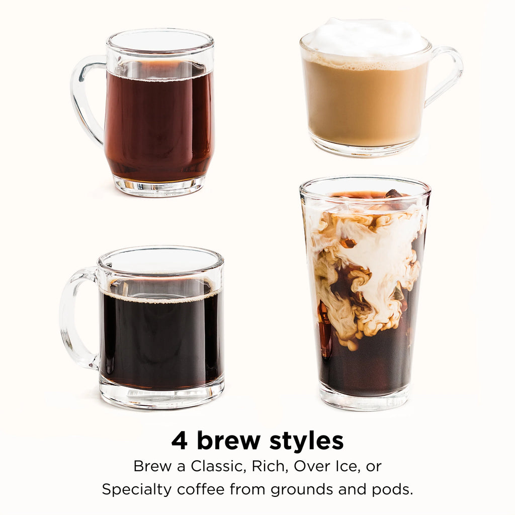 12-Cup Drip Coffee Maker with Glass Carafe O93551