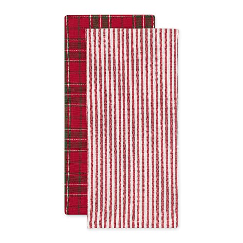 Vintage Christmas Kitchen Dish Towel Set, 18x28, 2 Piece B2908