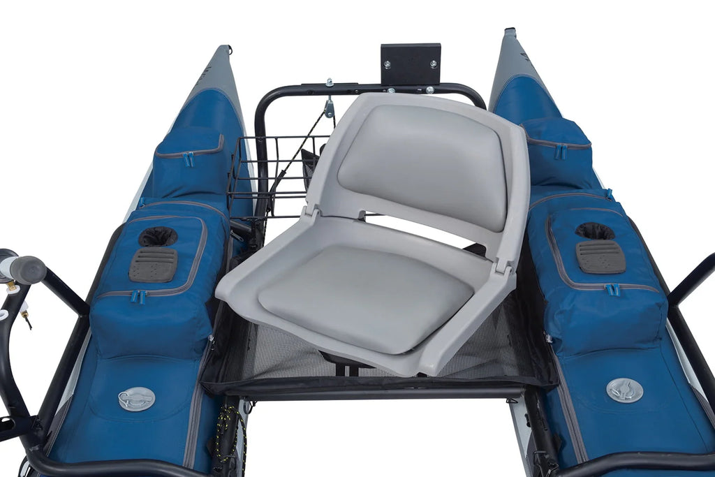 Pontoon Boat with Swivel Seat X634057