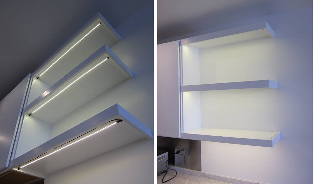 Set of 10 Panels LED Under Cabinet Lighting F3871