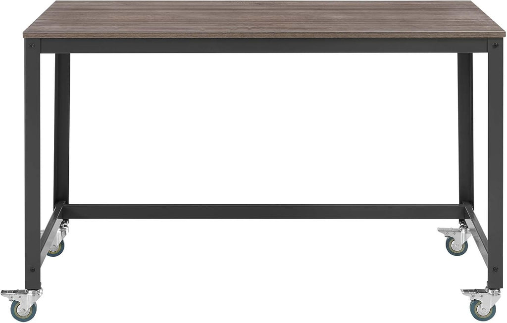 Computer Office Desk with Locking Casters T100025