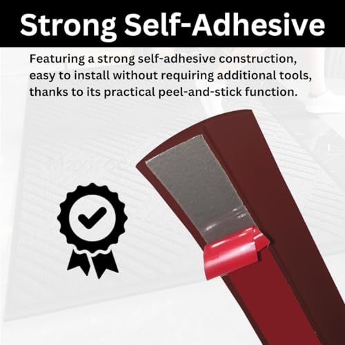 Self Adhesive Floor Transition Strip Edge Trim 120 inches Light Brown Coffee U4690