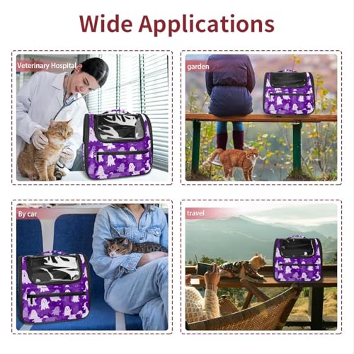 Breathable Mesh Pet Carrier Backpack E12466