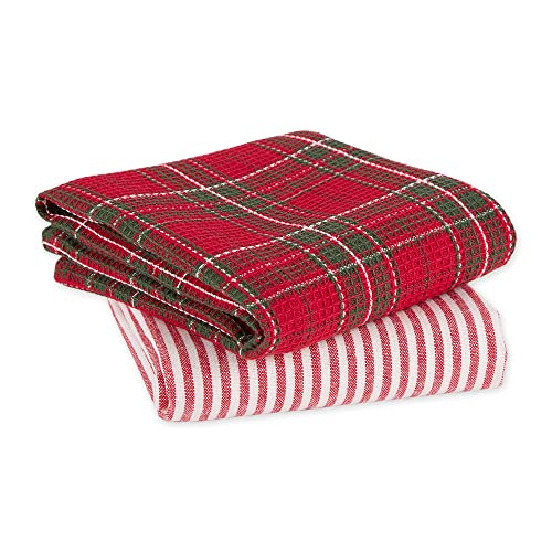 Vintage Christmas Kitchen Dish Towel Set, 18x28, 2 Piece B2908