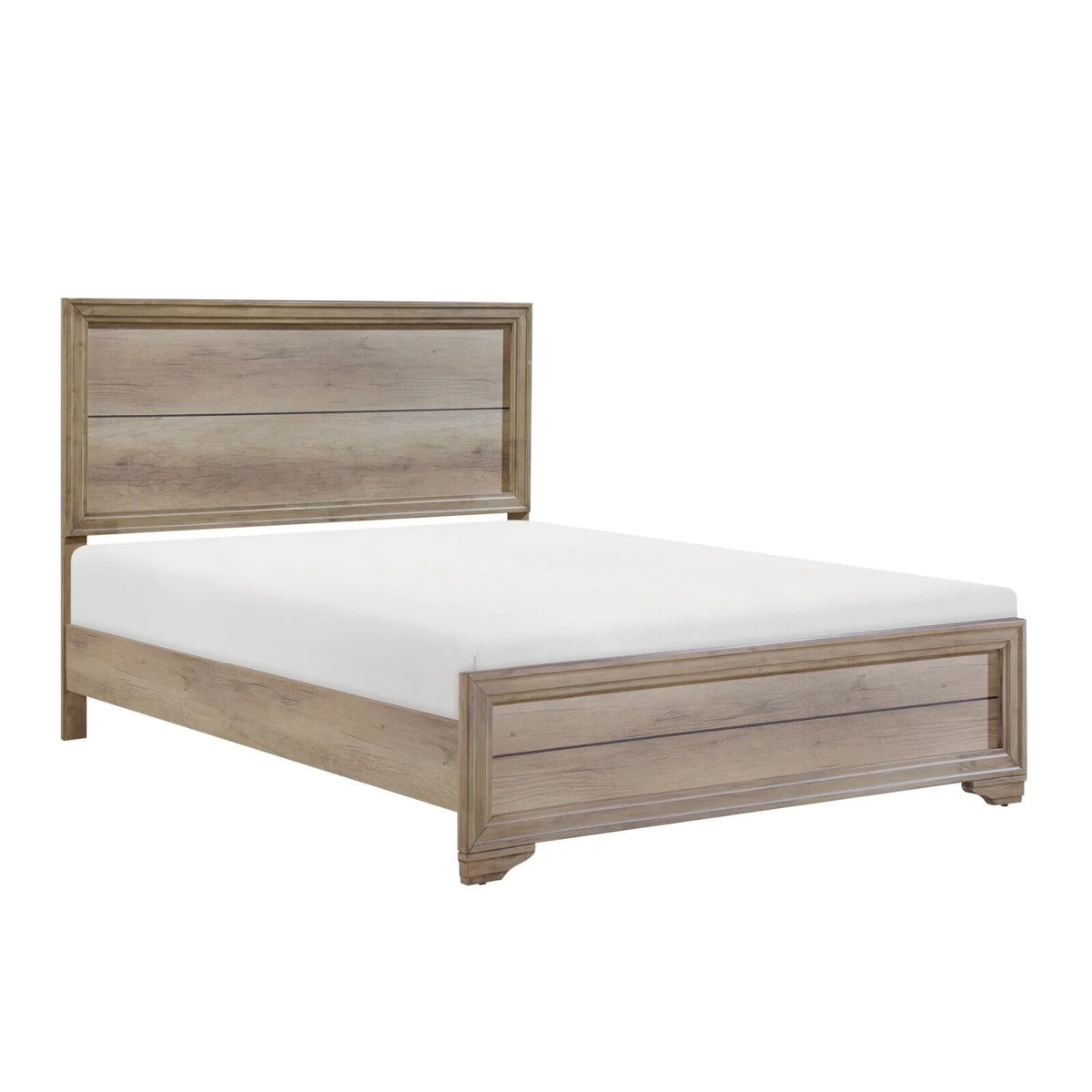 California King 3pc Wooden Bedroom Set Q82575