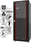 18U Locking Wall Mount Server Rack I37832