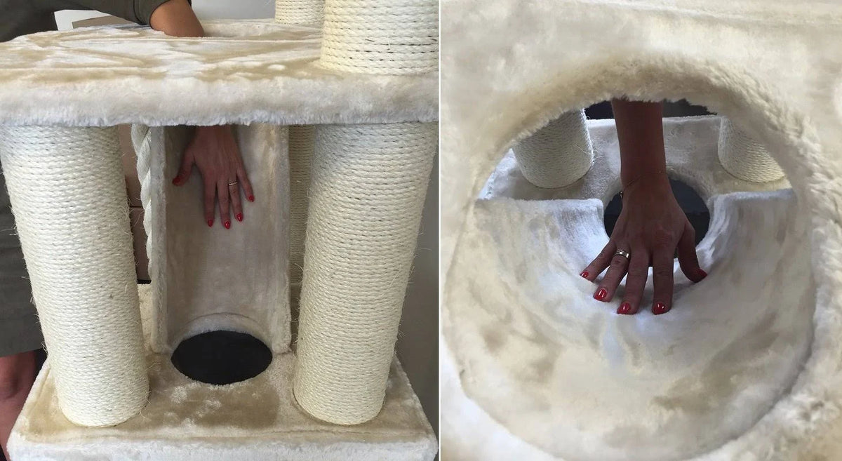 Beige Cat Tree W97883