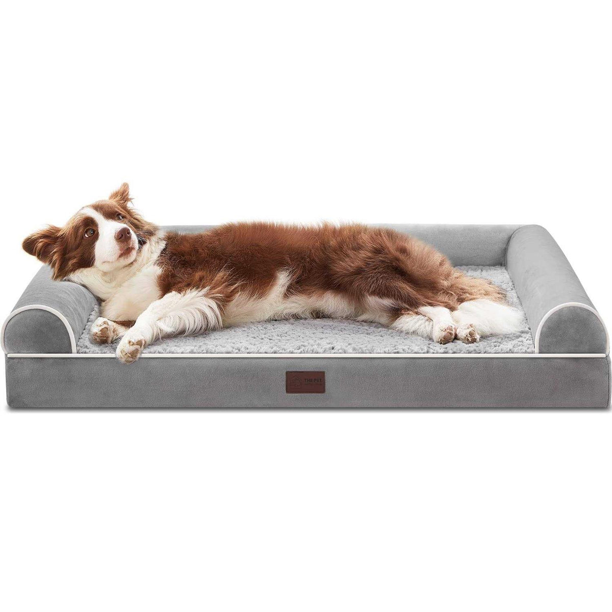 Orthopedic Foam Dog Bed with Waterproof Lining F808