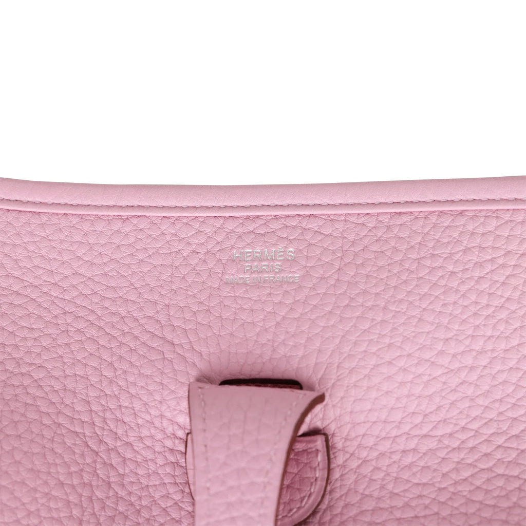 Mauve Sylvestre Clemence Palladium Hardware Bag X5619