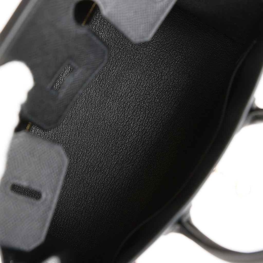 Black Epsom Leather Handbag G961