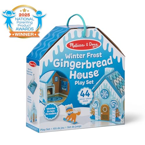 Wooden Gingerbread House Play Set C1158