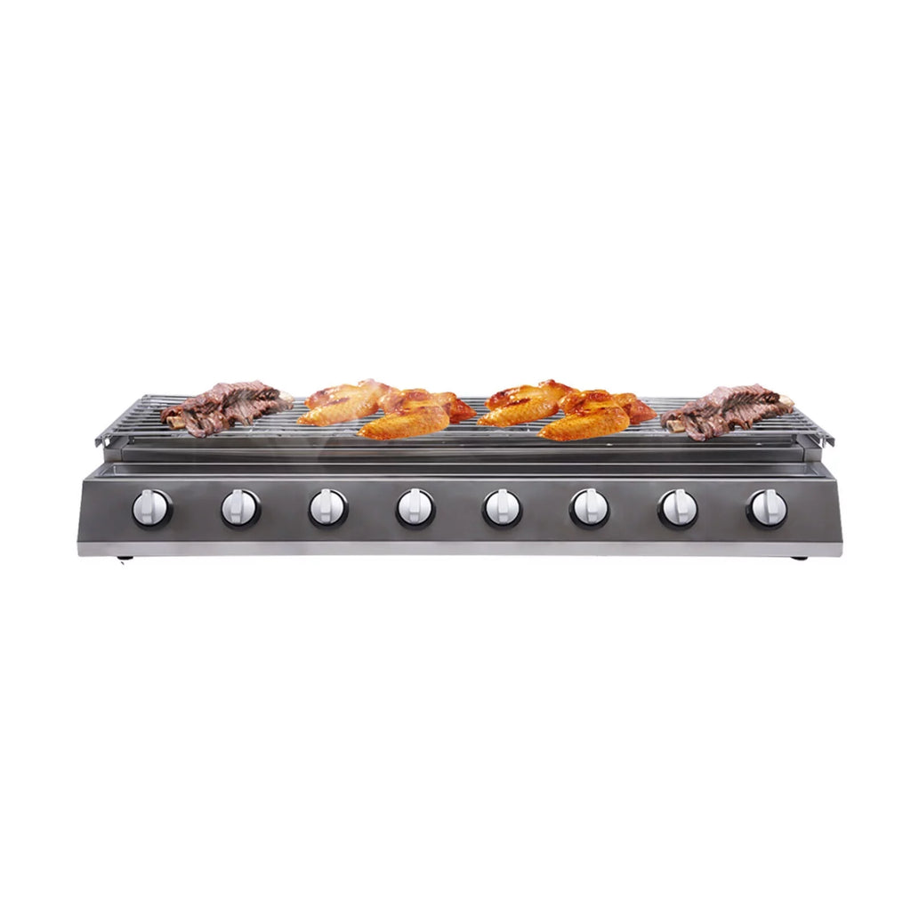8 Burner Smokeless BBQ Grill B667