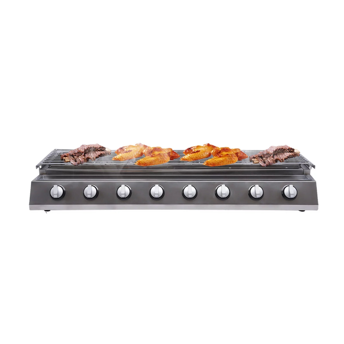 8 Burner Smokeless BBQ Grill B667