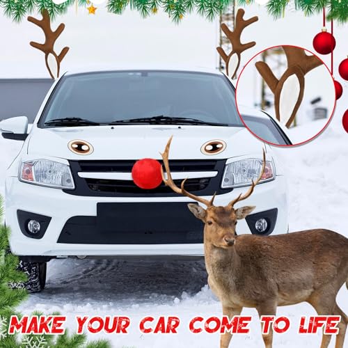 Christmas Car Reindeer Antler with Ears F222