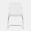 Clear Acrylic Dining Chair Set of 2 T626539
