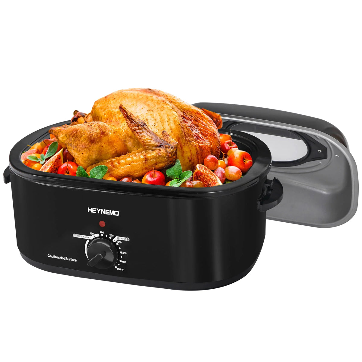 26 Quart Stainless Steel Electric Roaster Oven W369938