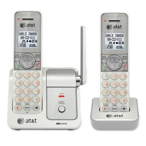 2 Handset Cordless Phone Z3837