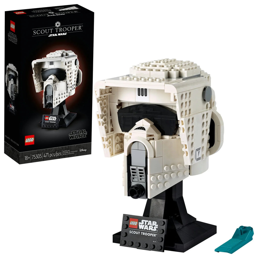 Scout Trooper Helmet 471 Pieces Building Toy E458492