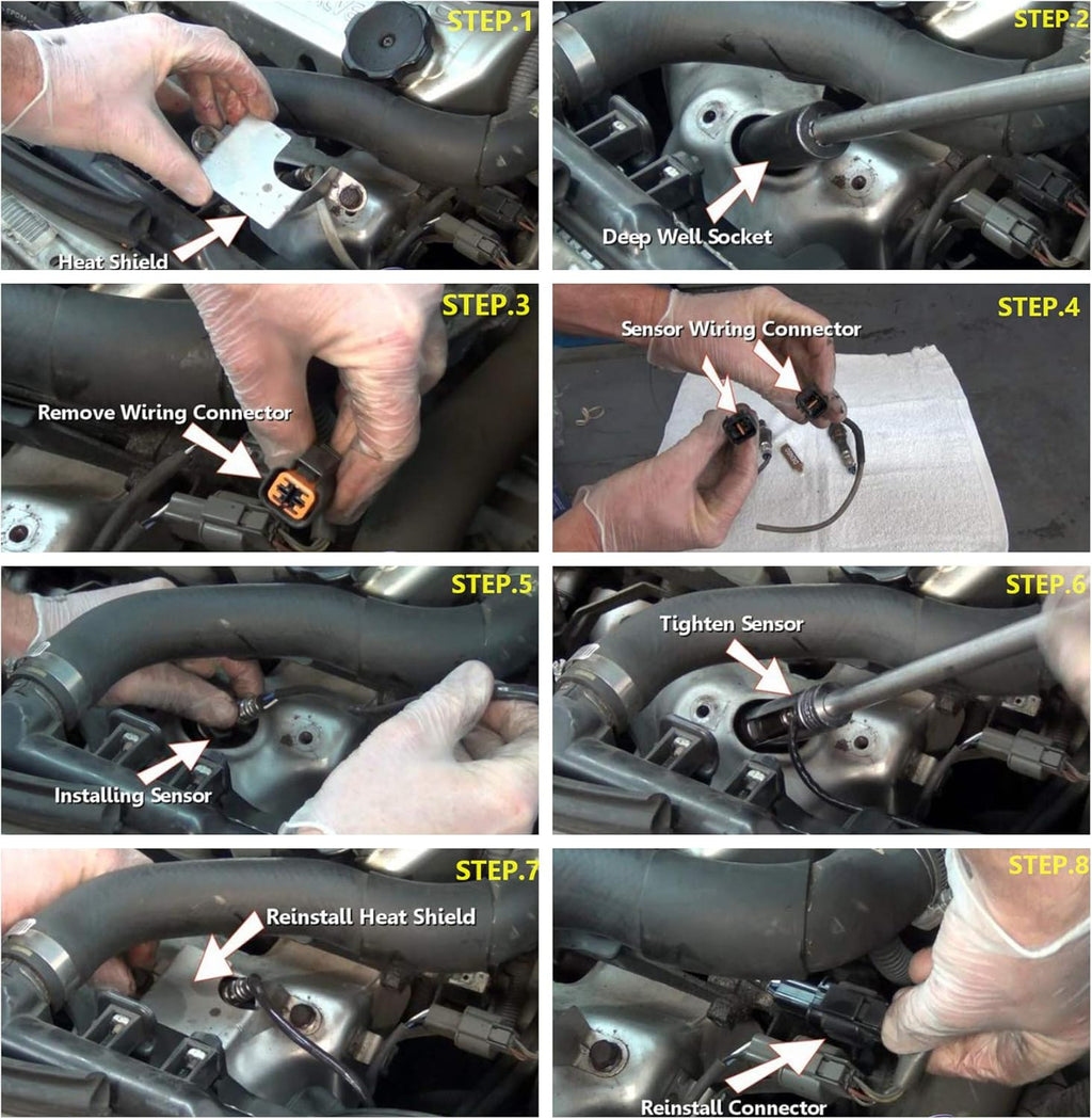 O2 Oxygen Sensor Downstream Upstream Pack of 2 Y9088