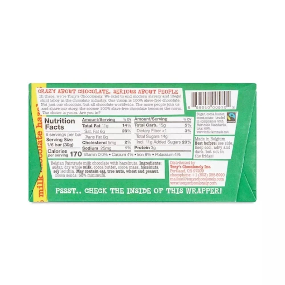 Milk Chocolate Bar 6.35 oz Case of 15 I680
