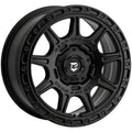 Satin Black Wheel Q727