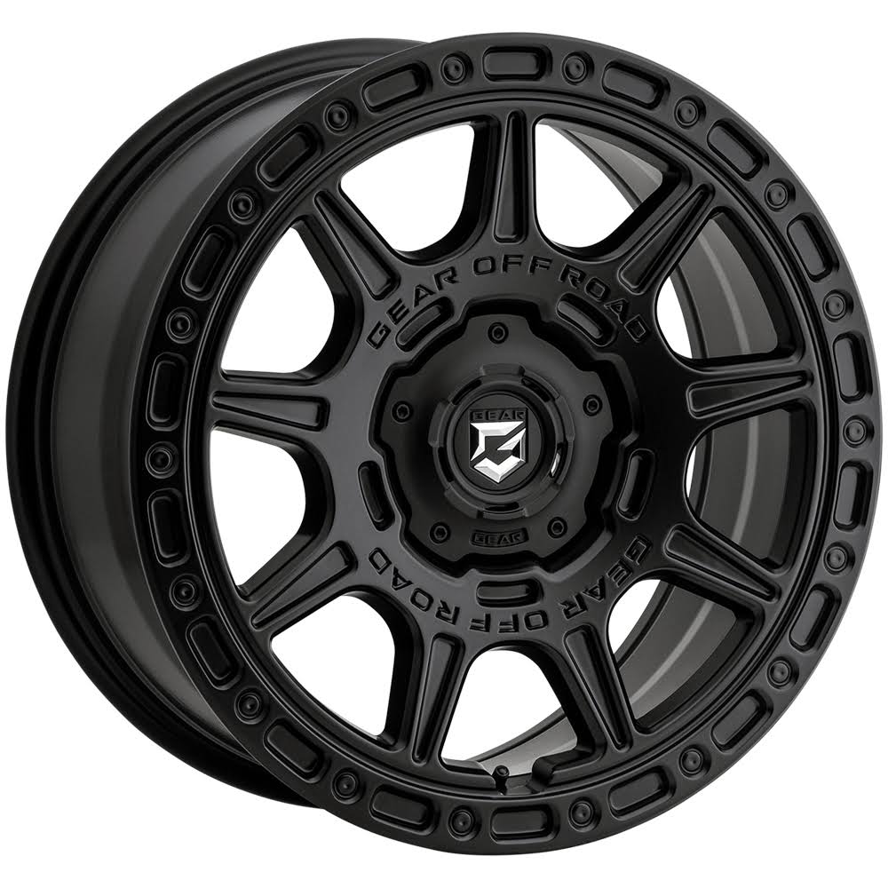 Satin Black Wheel Q727