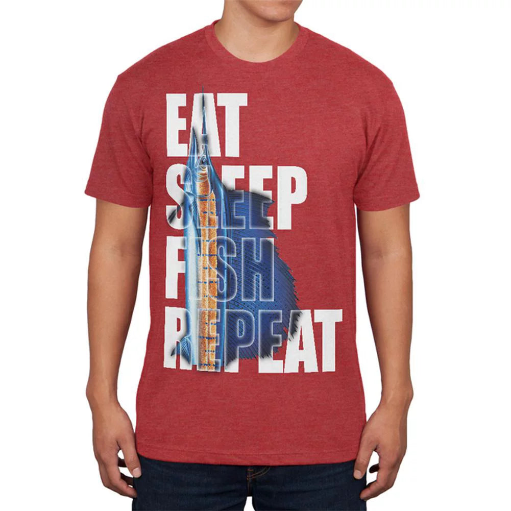 Mens Soft T Shirt Vintage Red J2957