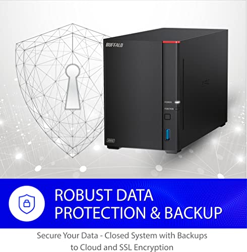 2-Bay NAS 4TB with Hard Drives Included J91068