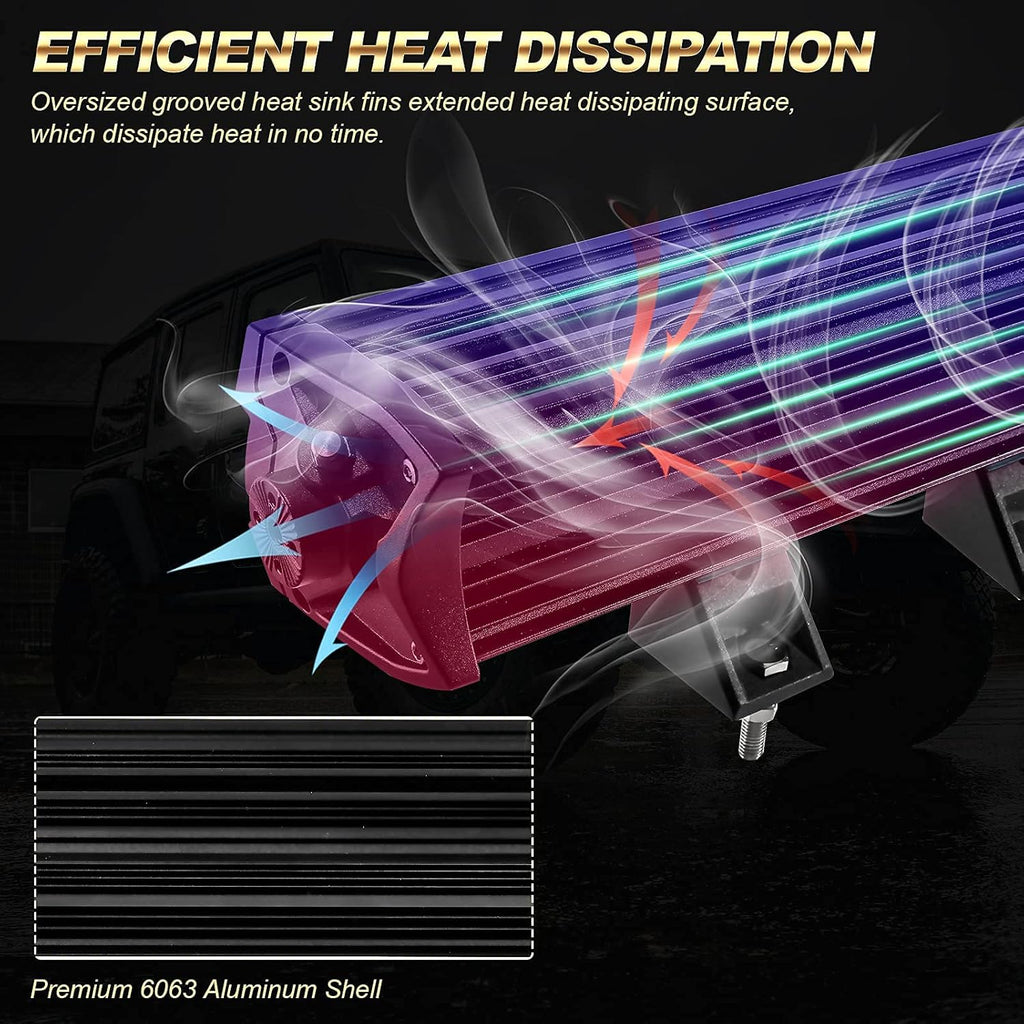 32 Inch LED Bar Light Flood Spot Combo Waterproof W999