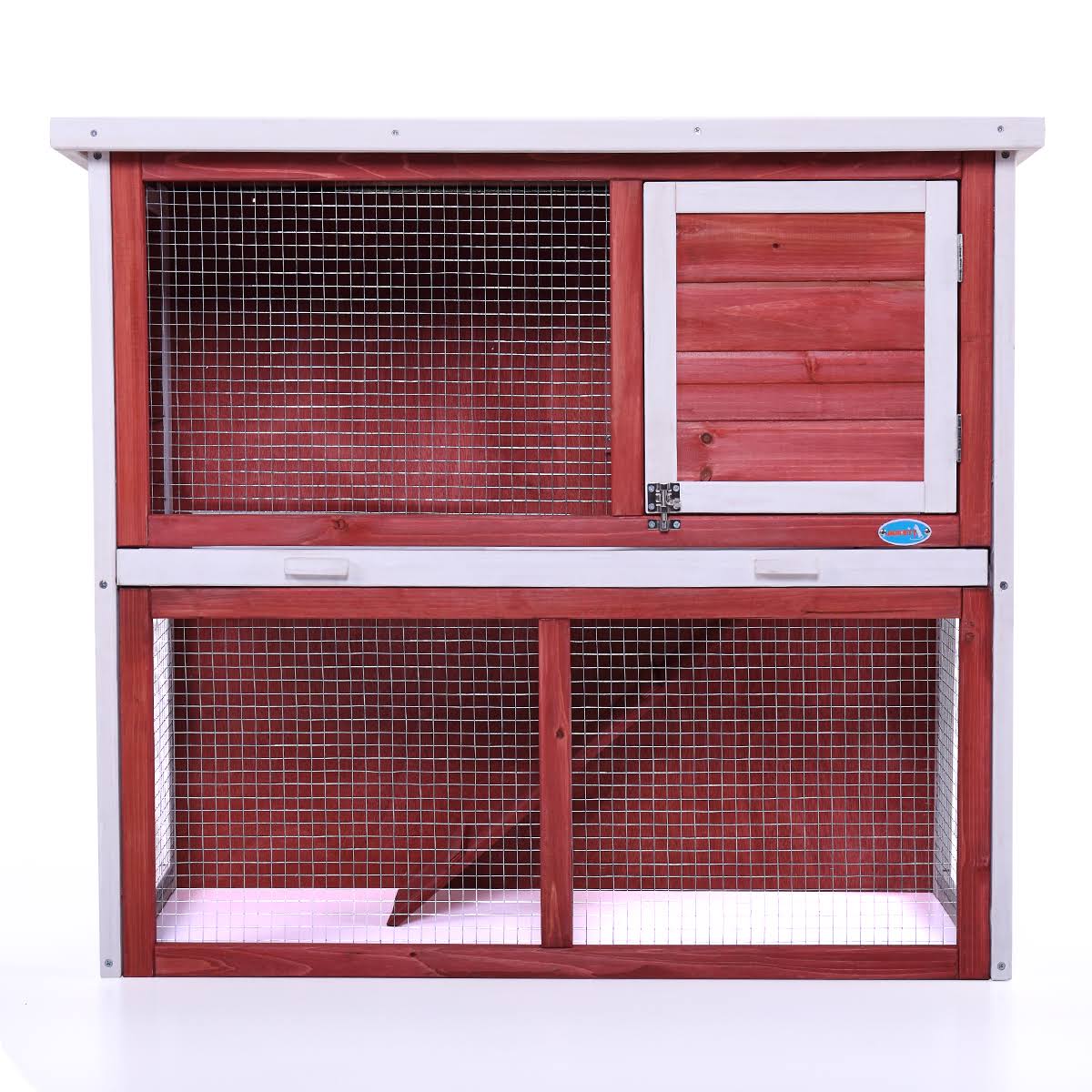 36x22 Red Wooden Chicken Coop F23742