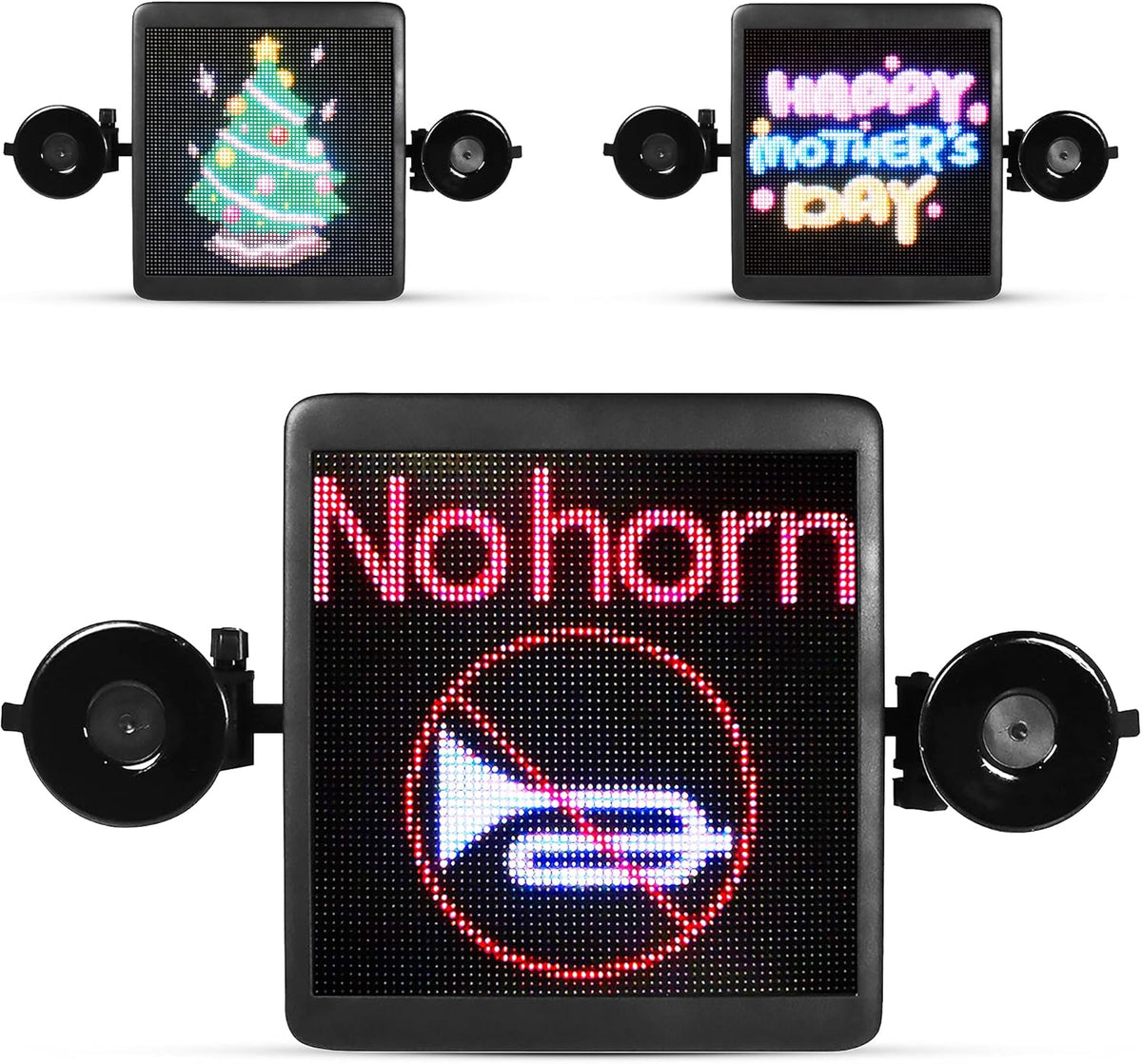 Smart LED Display 64X64 pix with Voice and Mobile App Remote Control Q5395