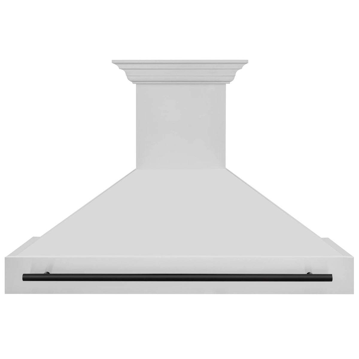 48 Inch Stainless Steel Range Hood with Matte Black Handle A82511