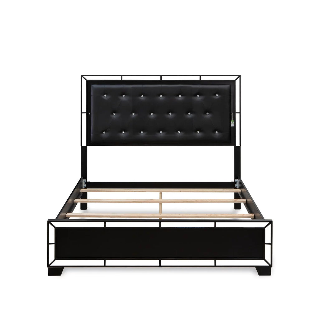 2-Piece Queen Wood Bedroom Set X2364