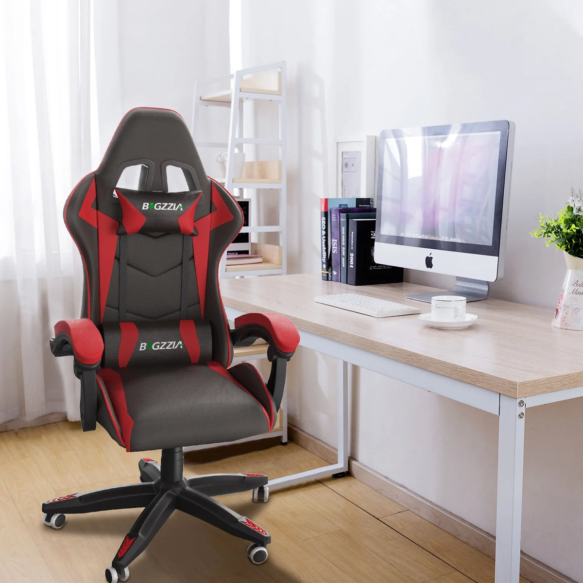 Red Adjustable Gaming Chair K8398