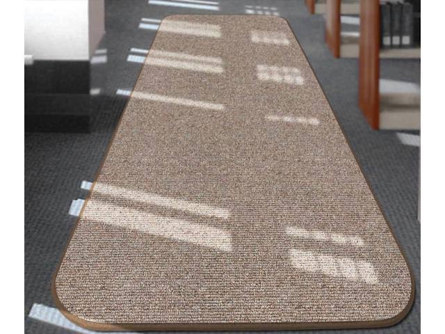 Skid-Resistant Carpet Runner Pebble Beige 8 ft. x 36 in. A3994