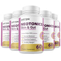 5 Pack Skin & Gut Probiotics Supplement Pills S4528