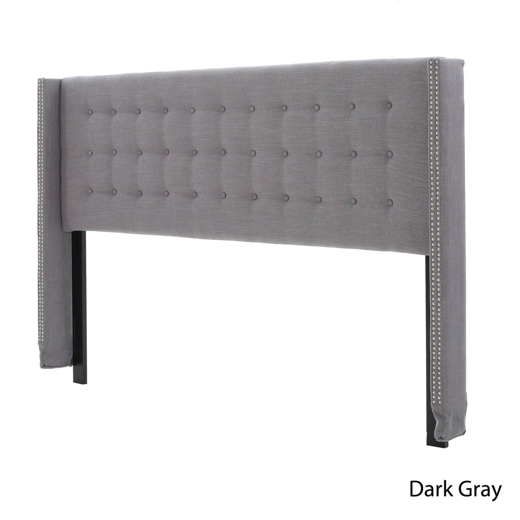 Dark Gray California King Headboard D89191