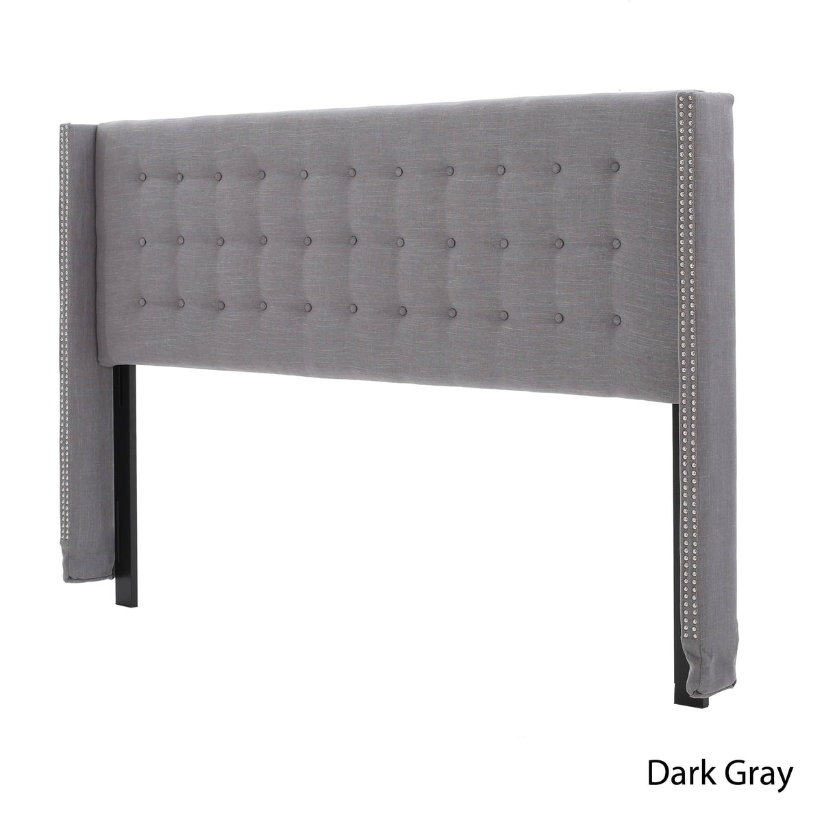 Dark Gray California King Headboard D89191