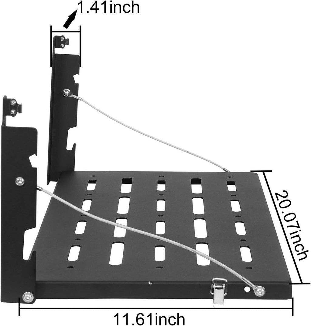 Foldable Tailgate Table Cargo Shelf Trunk Door Storage Pack of 2 C281