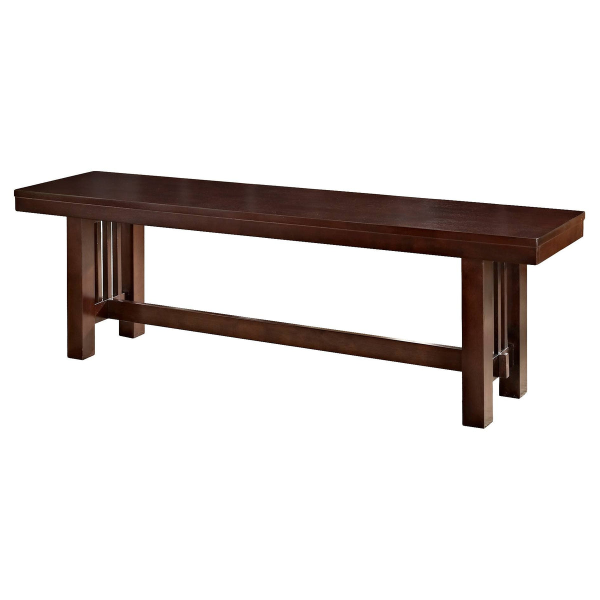 Cappuccino Wood Kitchen Dining Bench V8251